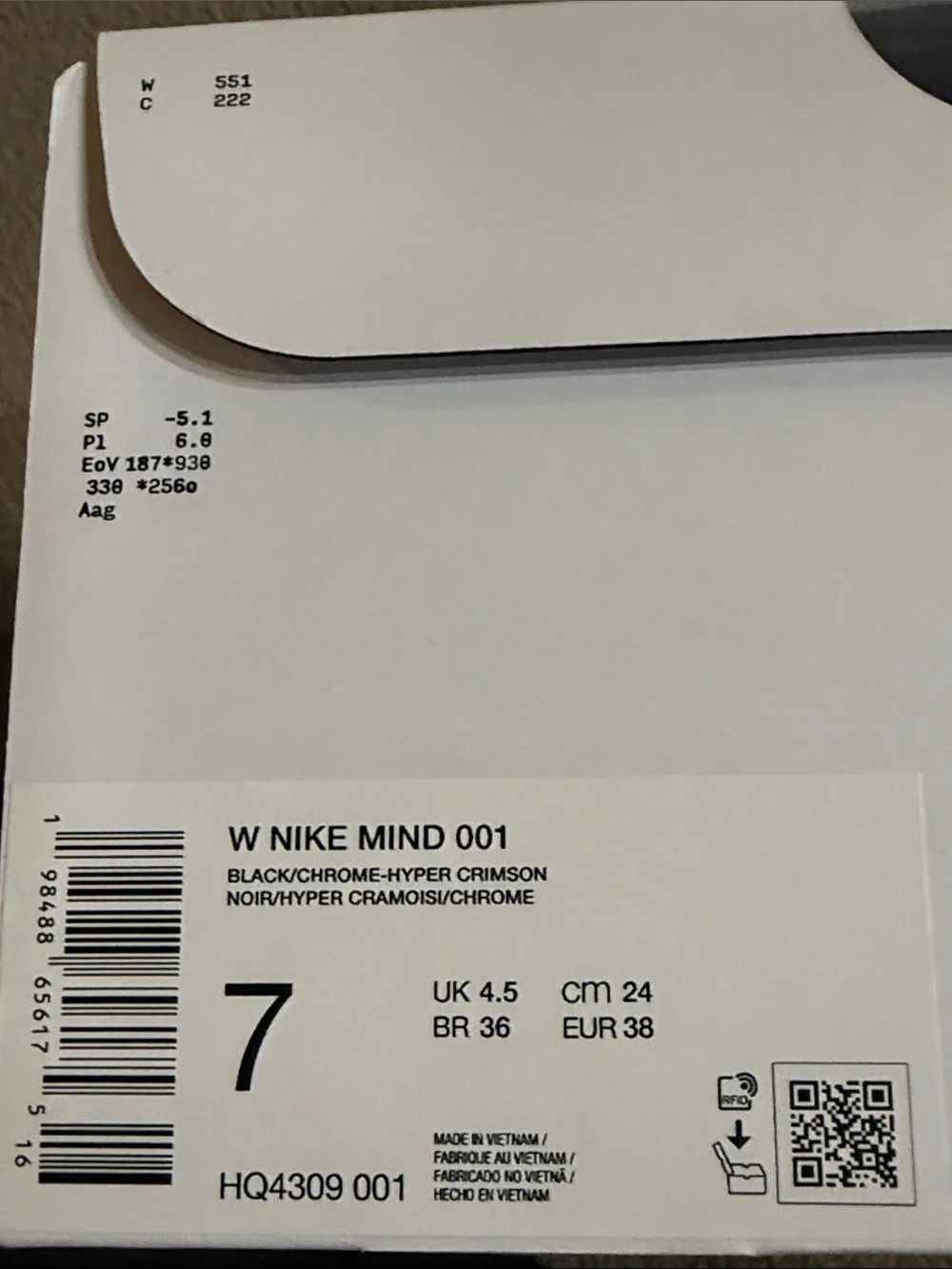 Nike Mind Women’s 001 Slide Black Chrome!
